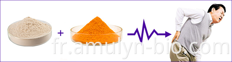 Osteocollagen collagen peptide with curcumin